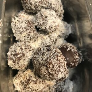 Truffes "Croustifondantes" à la noix de coco râpée BIO