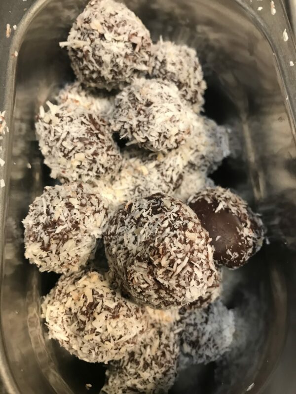 Truffes "Croustifondantes" à la noix de coco râpée BIO