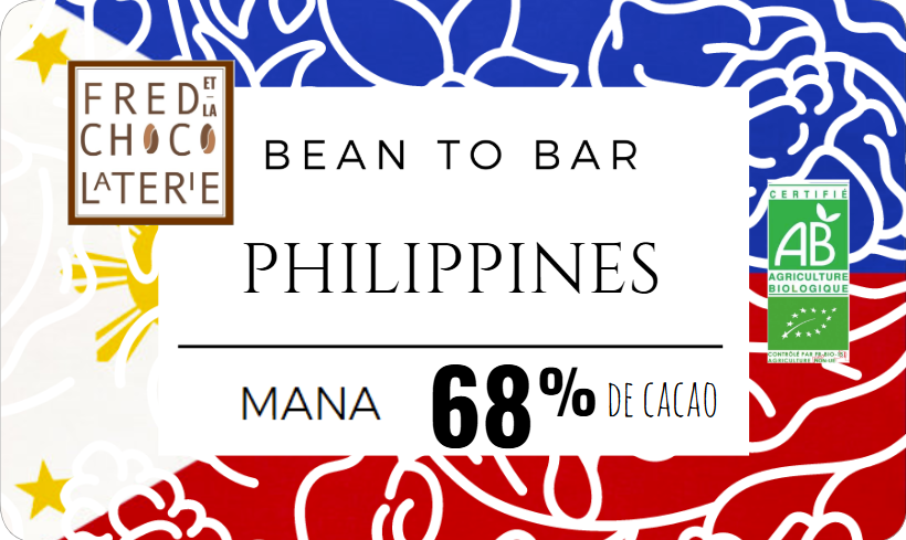 Philippines 68% BIO (bean to bar)