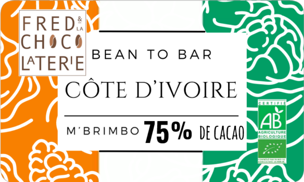 Côte d'Ivoire 75% BIO (bean to bar)
