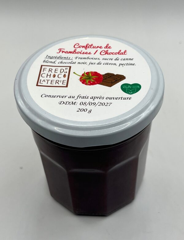 Confiture de Framboise Chocolat