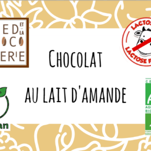 Chocolat au lait ..... d'amande BIO
